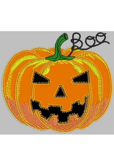 Apl080 - Boo Pumpkin